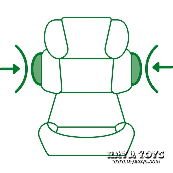 Черно детско столче за кола Black River // Cybex Solution Q Fix 