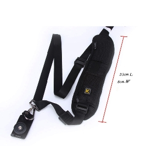 High Quality Quick Rapid Camera Single Shoulder Black Sling Belt Strap For SLR DSLR Camera