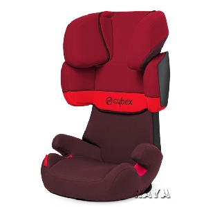 Червено детско столче за кола // Cybex Solution X Rumba Red