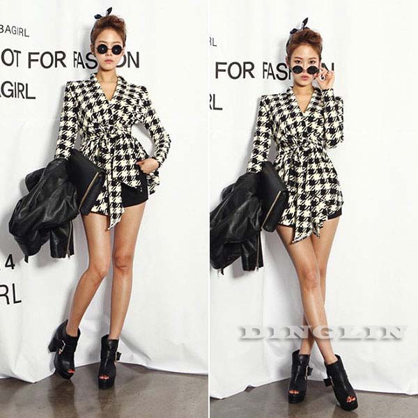 Ζακέτα σε μαύρο και άσπρο