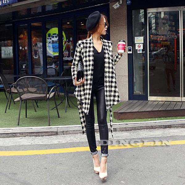 Ζακέτα σε μαύρο και άσπρο