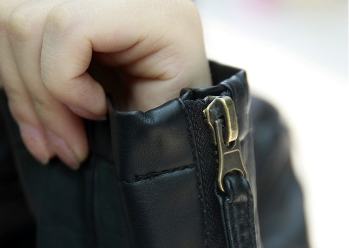 Дамско кожено яке OverBling