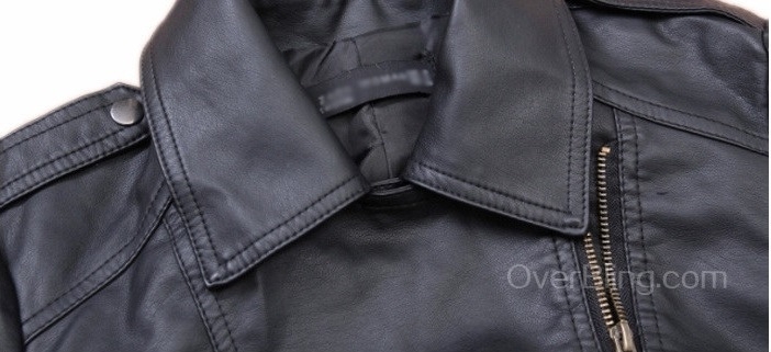 Дамско кожено яке OverBling