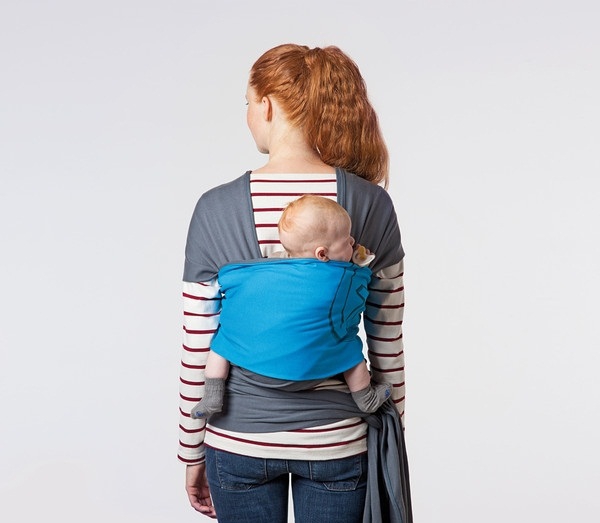 Сив бебешки слинг U go Eclipse  //   Cybex