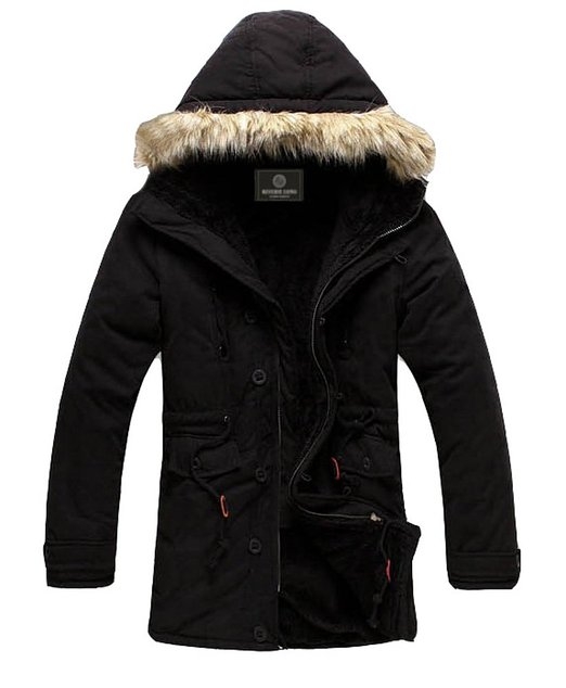 Зимно Яке с Качулка Izaac 